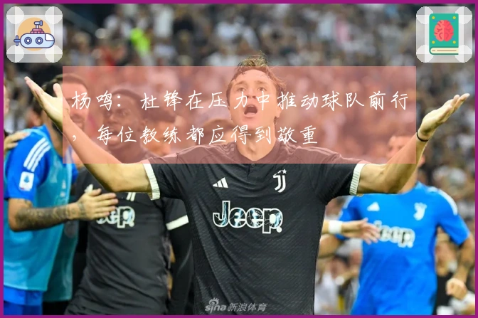 杨鸣：杜锋在压力中推动球队前行，每位教练都应得到敬重