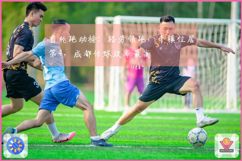 首轮跑动榜：格劳领跑，李镇位居第4，成都传球效率最高